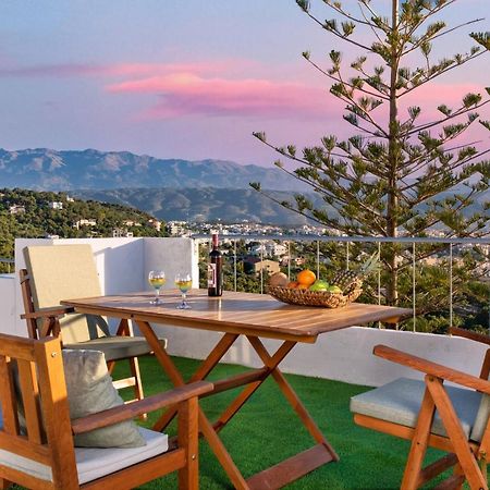 חאניה Sunset Home With Sea View מראה חיצוני תמונה